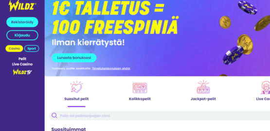 Wildz talletusbonus