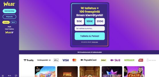 Wildz kokemuksia: 7 asiaa ennen kuin talletat!