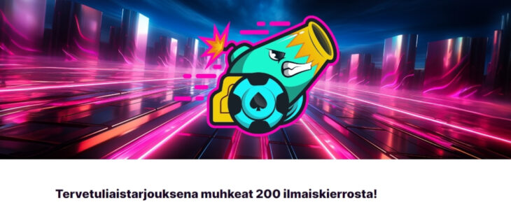 kanuuna casino bonus ilmaiskierrokset