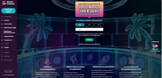 boom casino kokemuksia