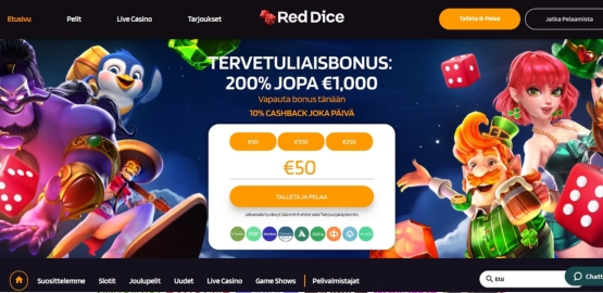 reddice casino kokemuksia