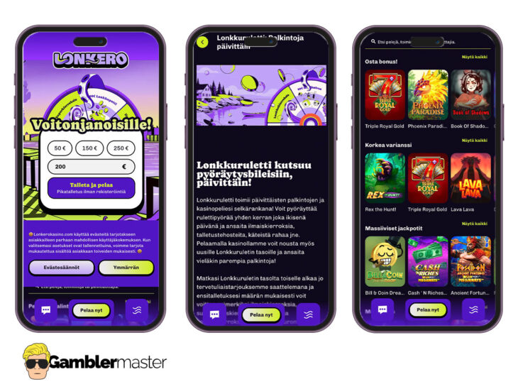 Paras uusi nettikasino: Lonkerokasino