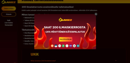 flamez ilmaiskierrokset