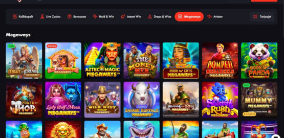 rooster bet pelivalikoima