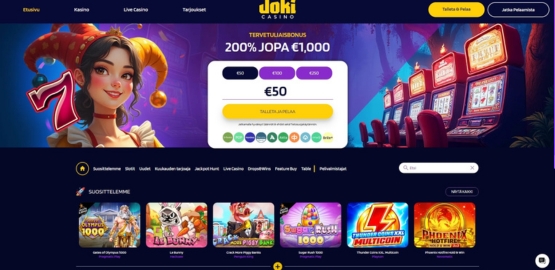 joki casino kokemuksia