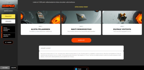 hurmio käteispalautus