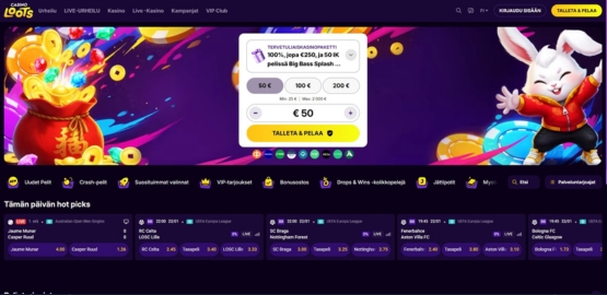 casinoloots kokemuksia