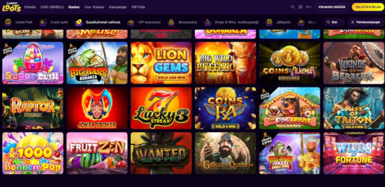 casinoloots kolikkopelit