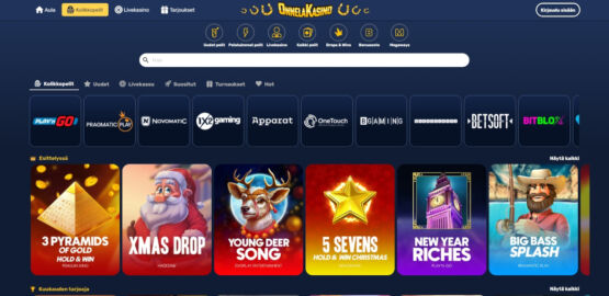 onnela kasino pelivalikoima