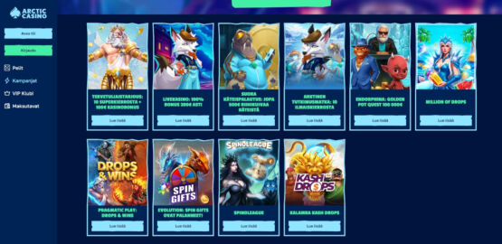 arctic casino kampanjat