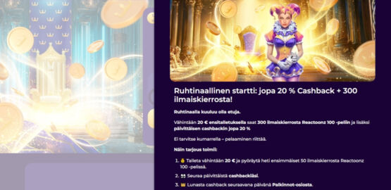 ruhtinas kasino ilmaiskierrokset