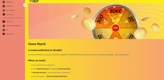 uuno kasinon uuno hyrrä