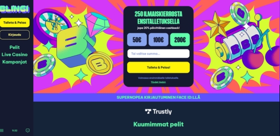 blingi casino kokemuksia
