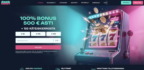 Jackburst casinon etusivu