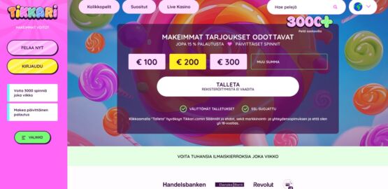 Tikkari kasinon etusivu