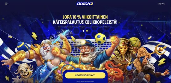 Quickz casino etusivu