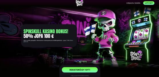 SpinSkull casino etusivu